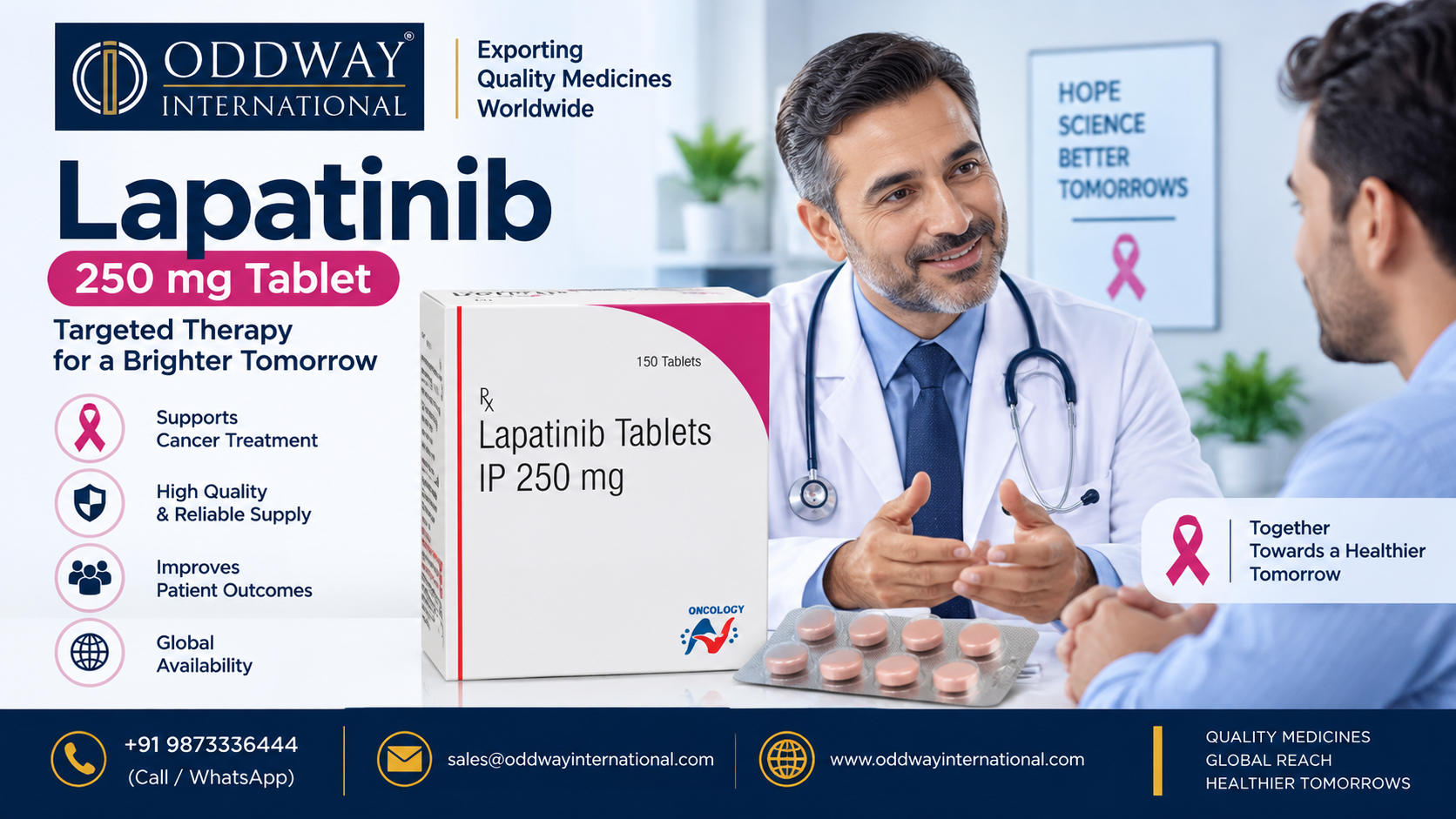 Lapatinib Brand Name Export Documentation for USA - Oddway