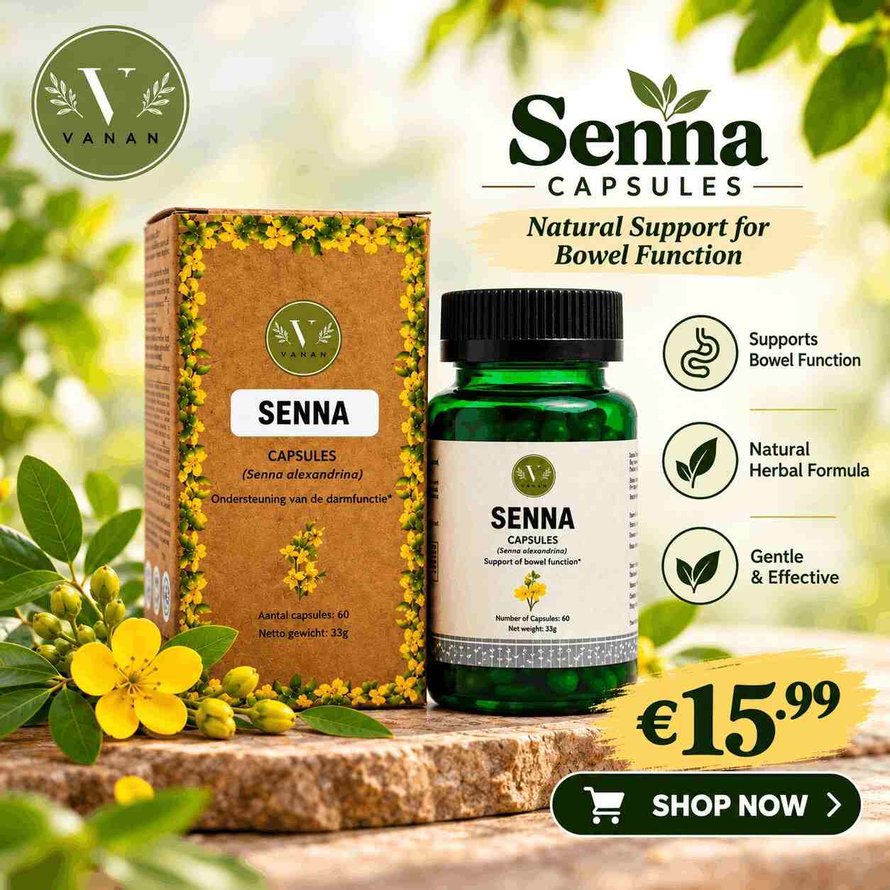 Senna Capsules: A Guide to Senna Supplements