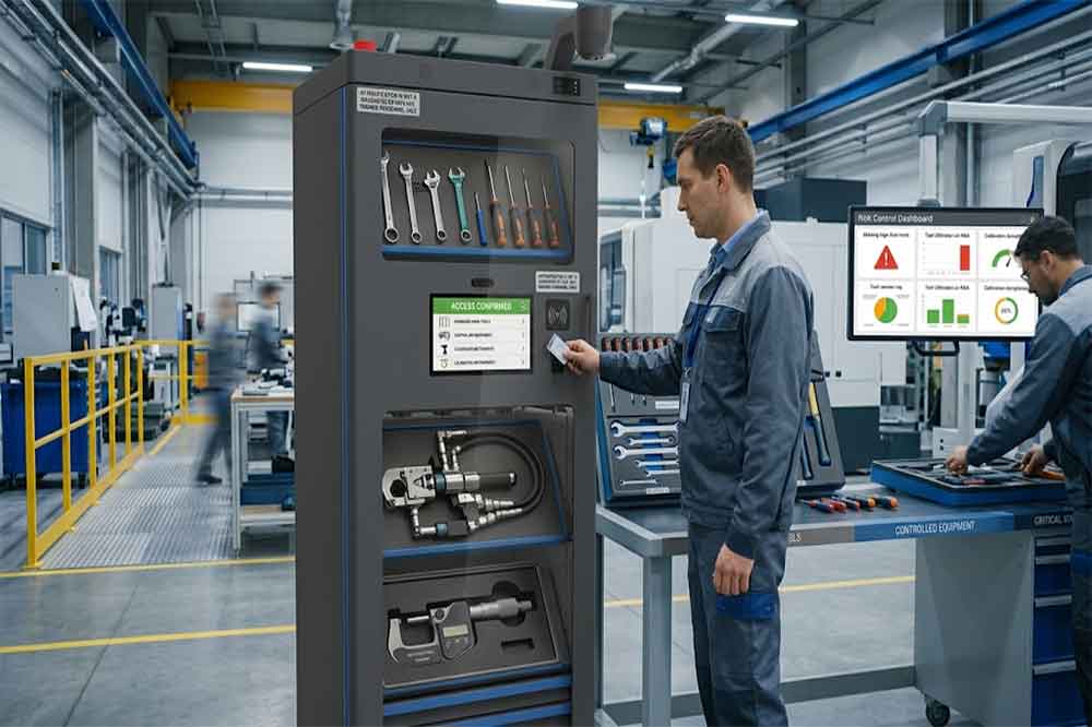 RFID Tool Cabinet for Tool Risk Management: Identify Problems Before They Escalate