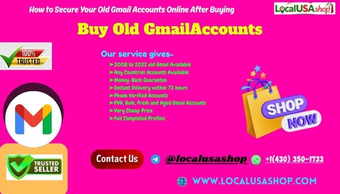 Top Sites to Buy Old Gmail Accounts With Instant in2027