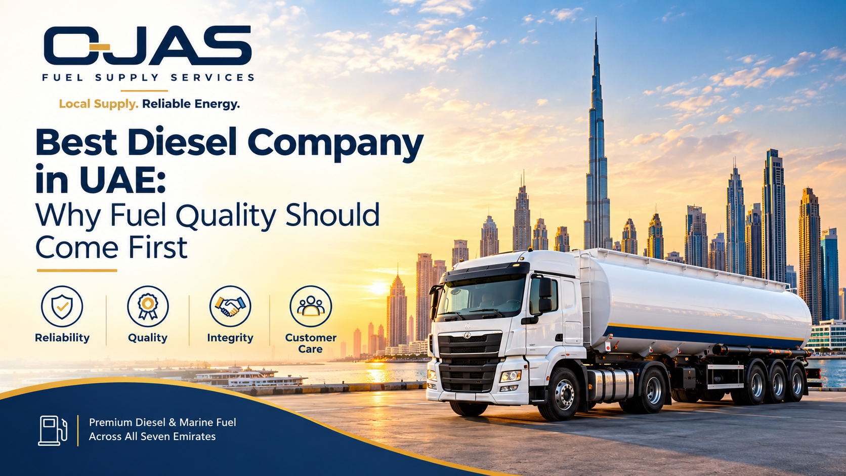 Best Diesel Company in UAE: Why Fuel Quality Should Come First
